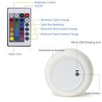 Kitty silicone night lamp with remote – rechargeable 7-color LED light, photo 7