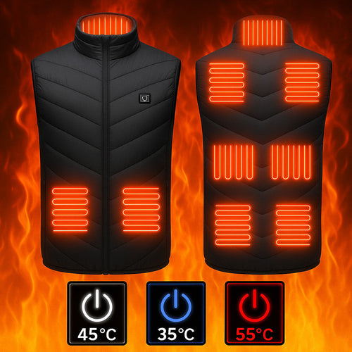 9-zone heated vest with 10,000mAh power bank, photo 2